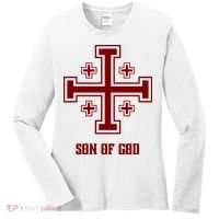 Traditional Aesthetics Crusader Gear Son Of God Women's Long Sleeve Shirt thumb 0
