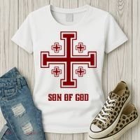Traditional Aesthetics Crusader Gear Son Of God Women's T-Shirt thumb 3