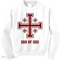 Traditional Aesthetics Crusader Gear Son Of God Kids Sweatshirt thumb 0