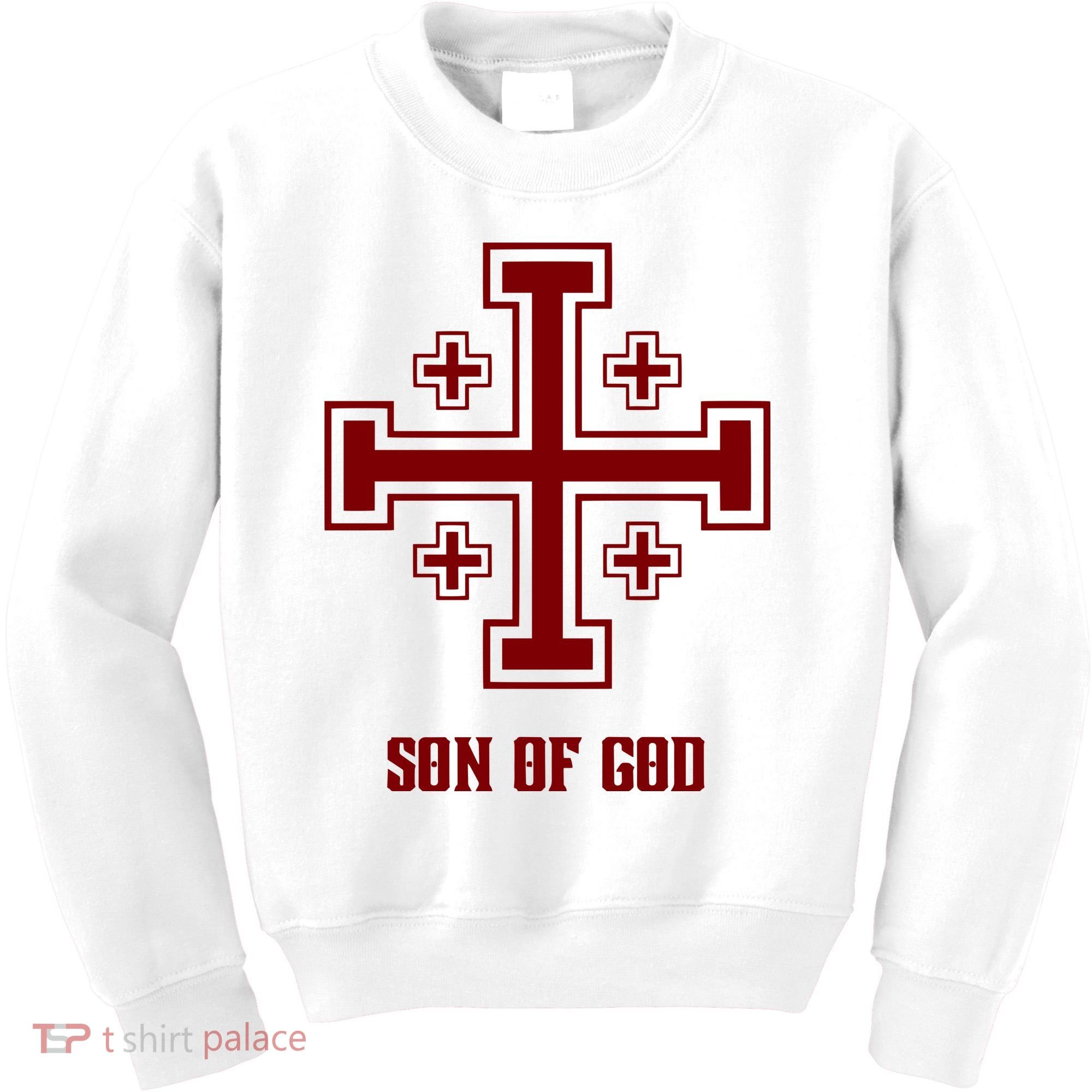 Traditional Aesthetics Crusader Gear Son Of God Kids Sweatshirt