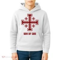 Traditional Aesthetics Crusader Gear Son Of God Kids Hoodie thumb 4