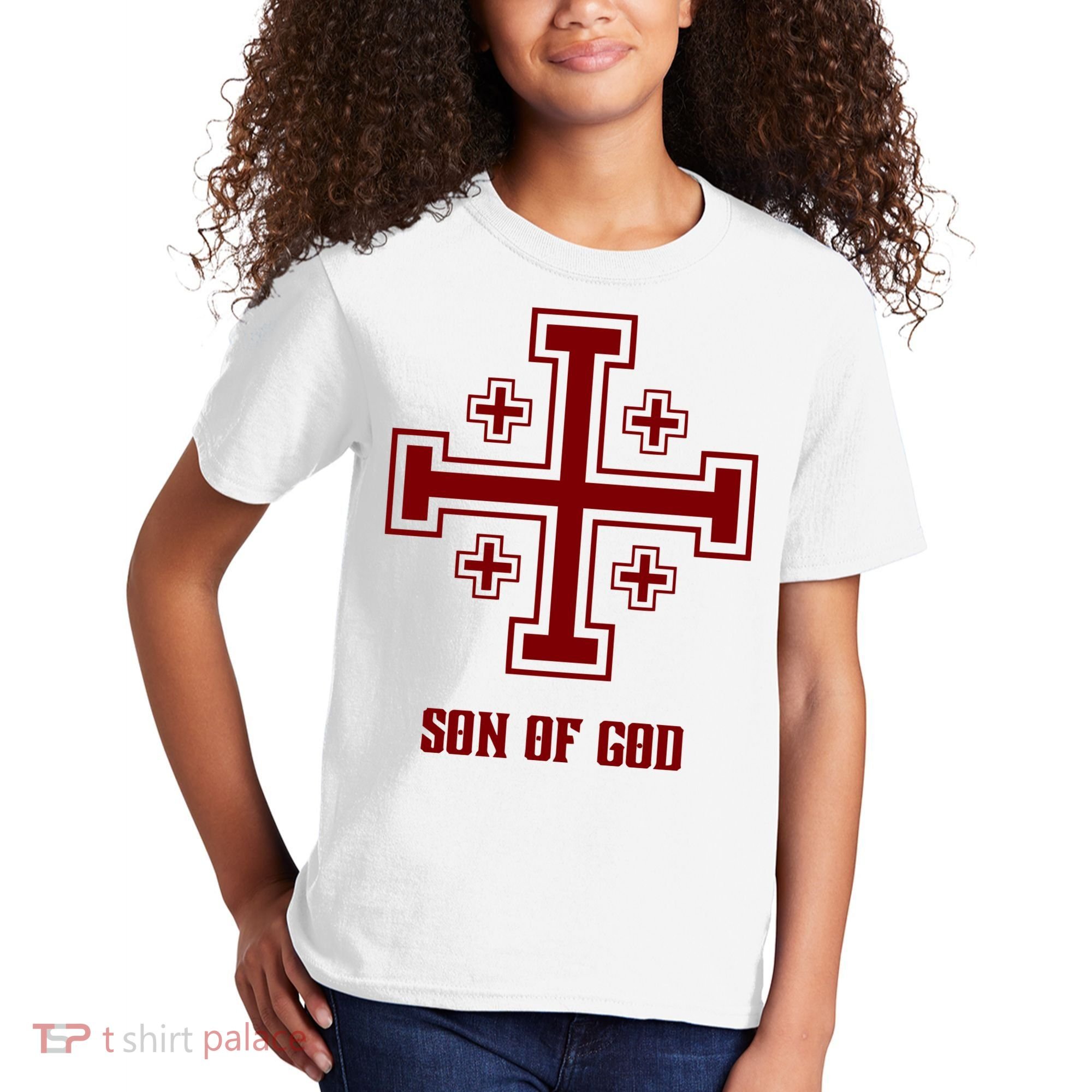Traditional Aesthetics Crusader Gear Son Of God Kids T-Shirt
