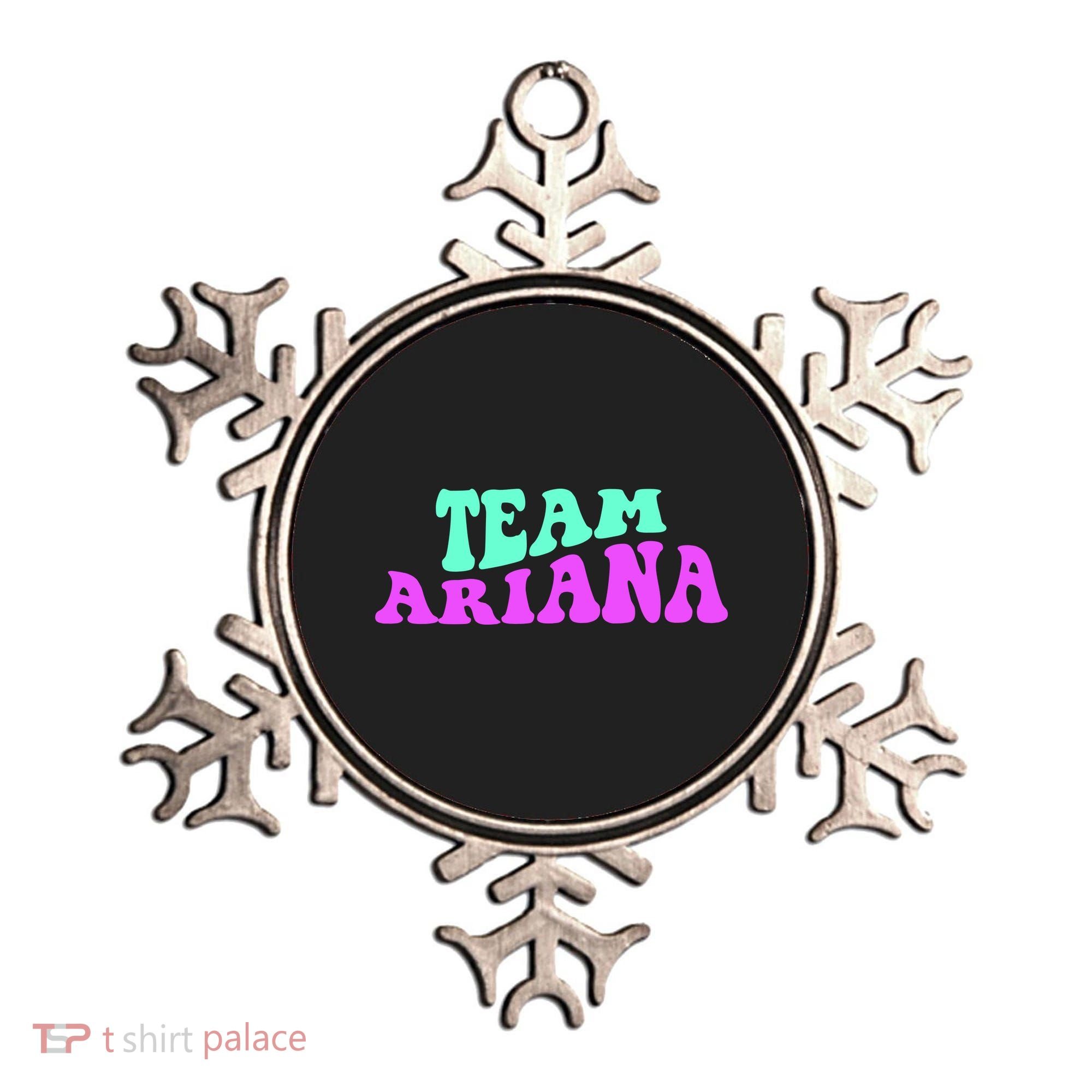 Team Ariana Cheer For Ariana, Show Support Be On Ornament