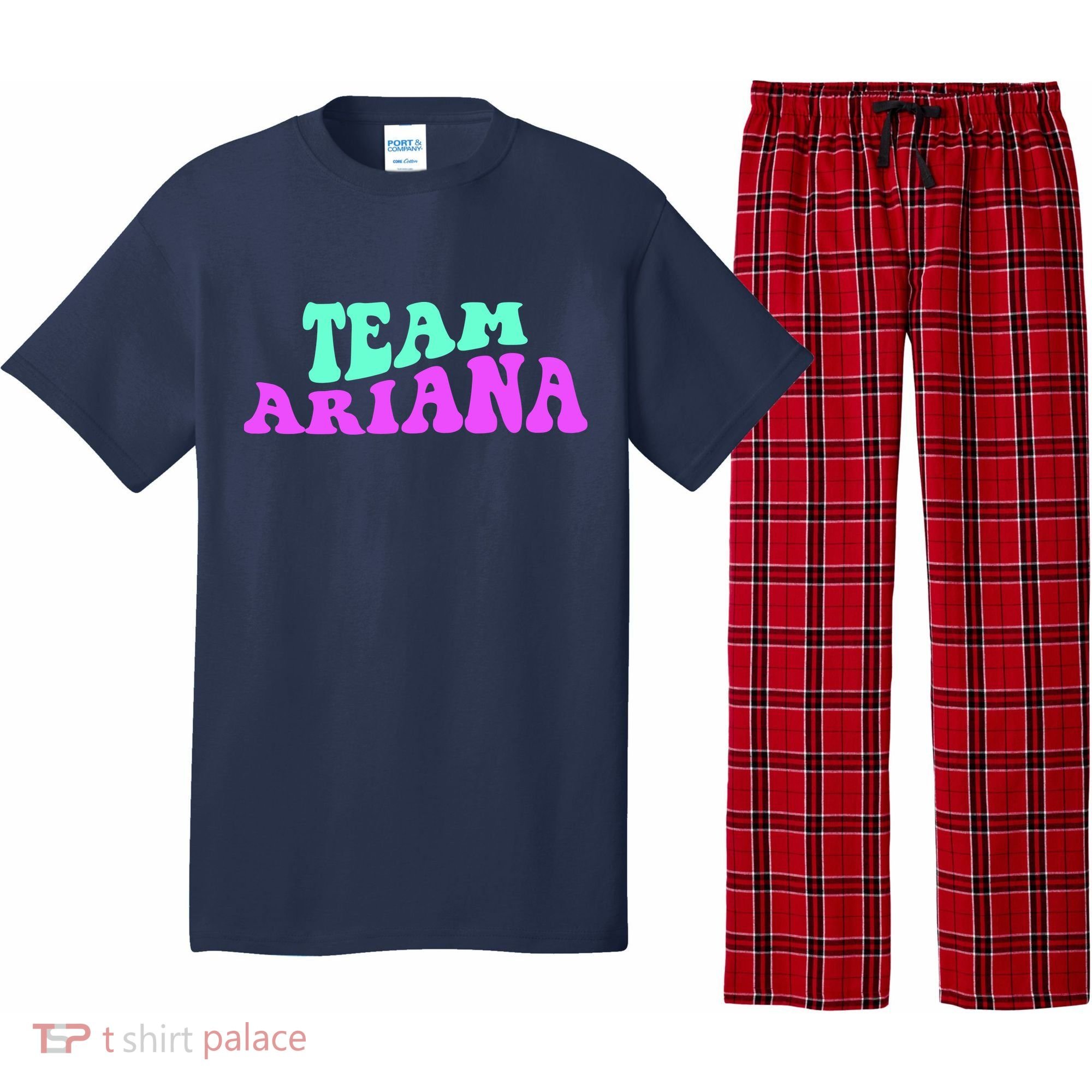 Team Ariana Cheer For Ariana, Show Support Be On Pajama Set