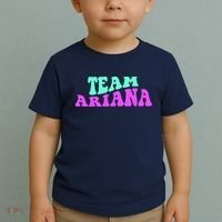 Team Ariana Cheer For Ariana, Show Support Be On Toddler T-Shirt thumb 2
