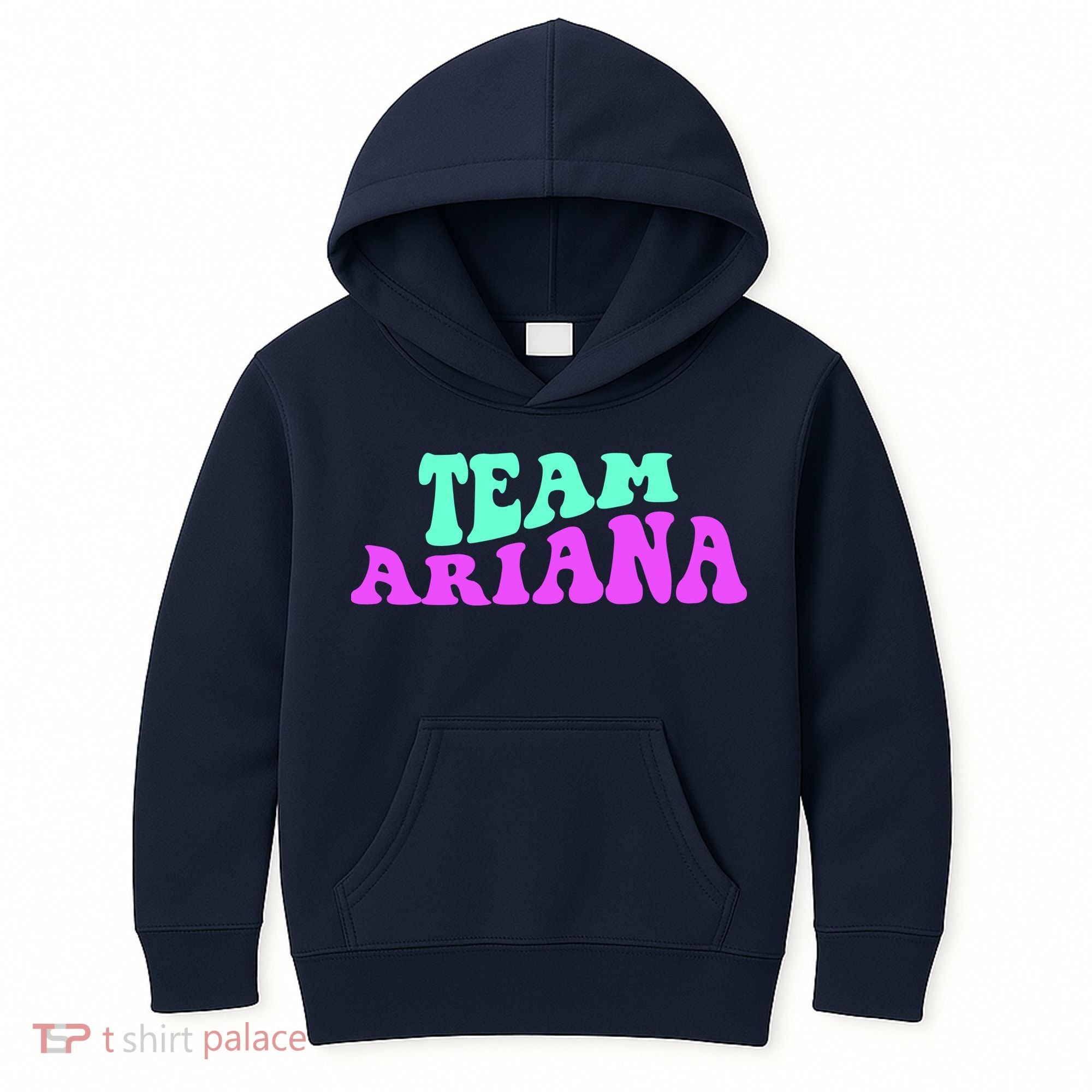 Team Ariana Cheer For Ariana, Show Support Be On Kids Hoodie
