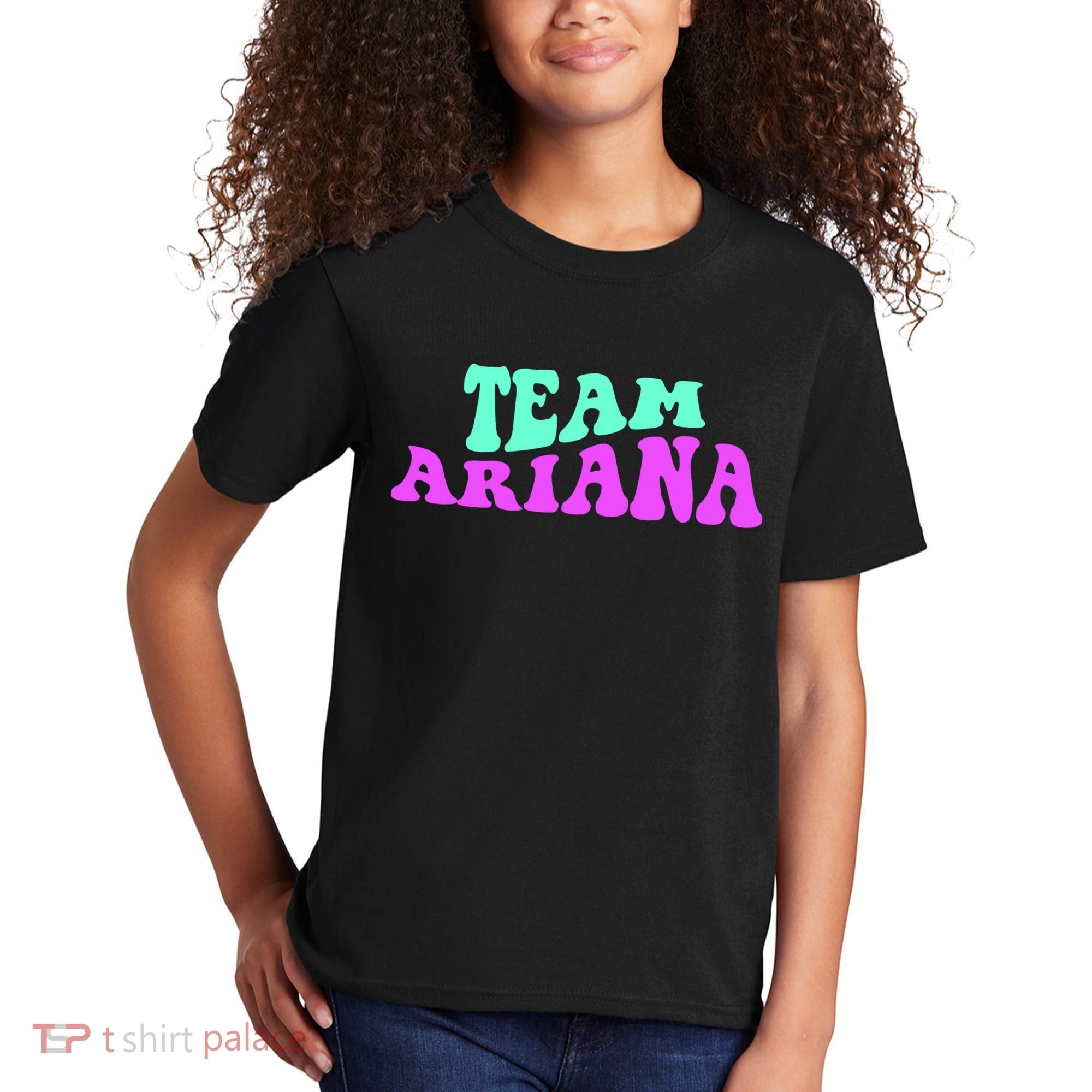 Team Ariana Cheer For Ariana, Show Support Be On Kids T-Shirt