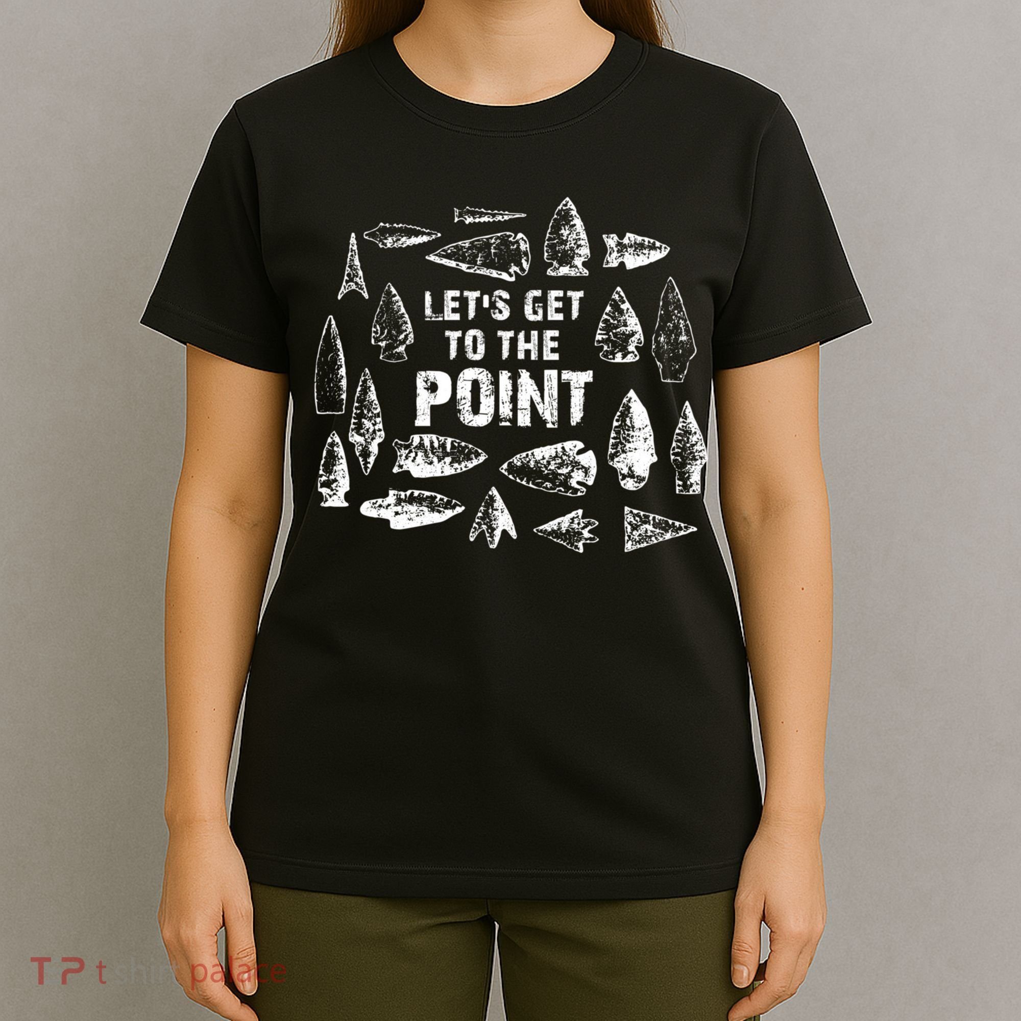 Trending Arrowhead Collector Arrowhead Native Artifact Hunting T-Shirt