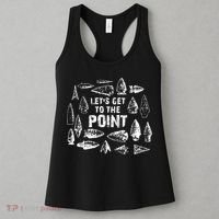 Trending Arrowhead Collector Arrowhead Native Artifact Hunting Women's Tank Top thumb 3