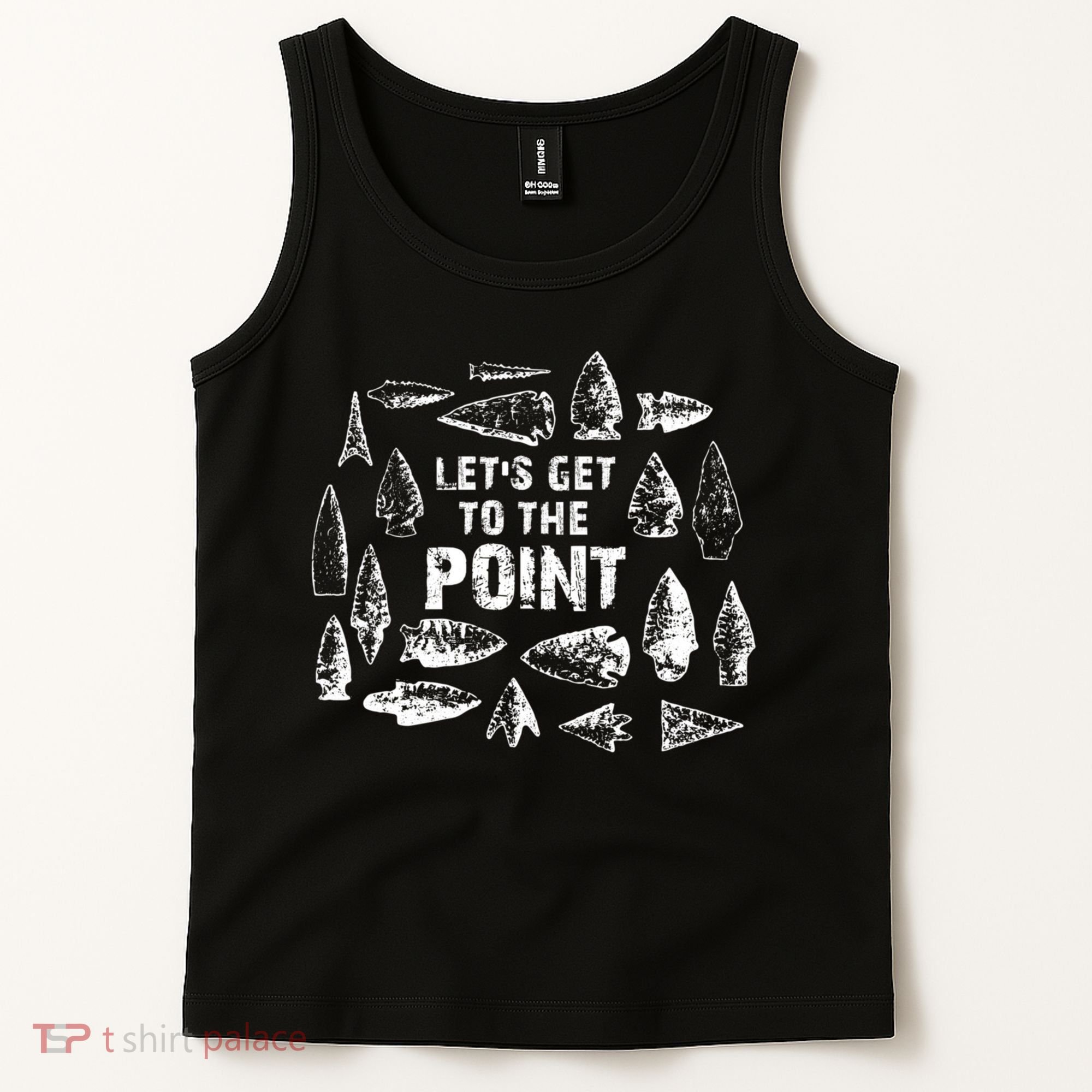 Trending Arrowhead Collector Arrowhead Native Artifact Hunting Tank Top