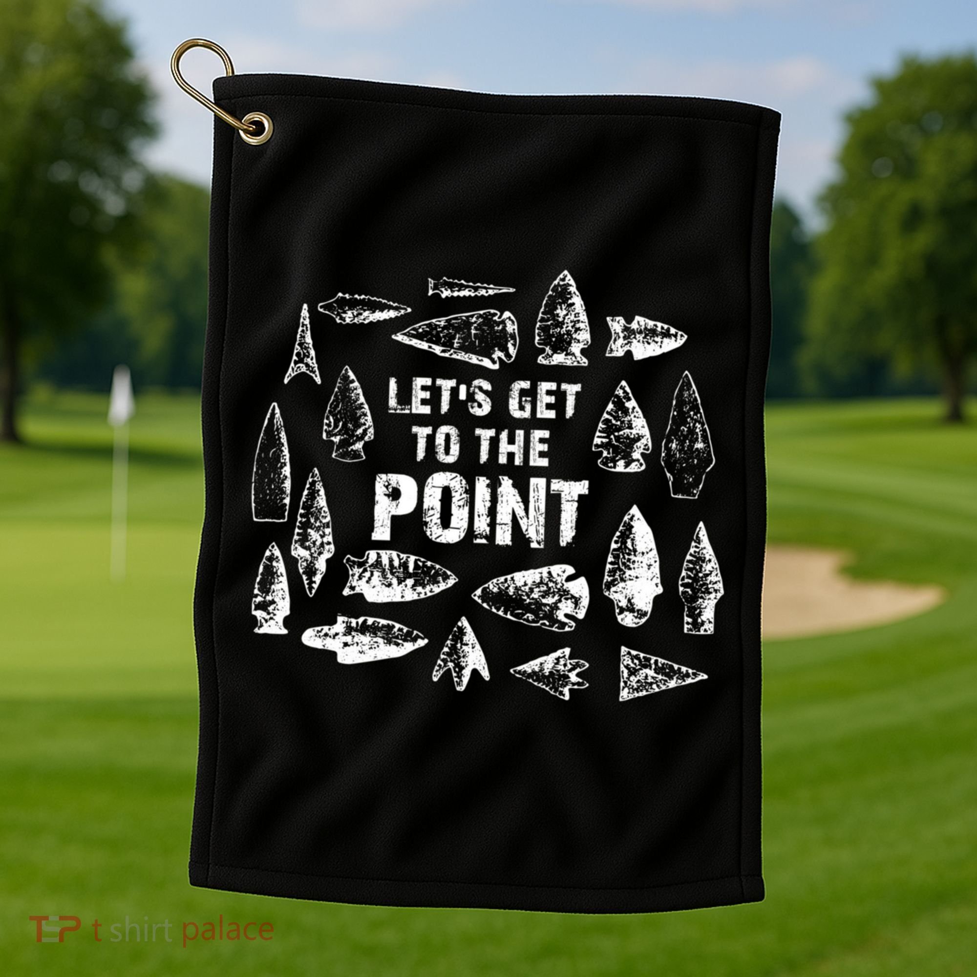 Trending Arrowhead Collector Arrowhead Native Artifact Hunting Golf Towel