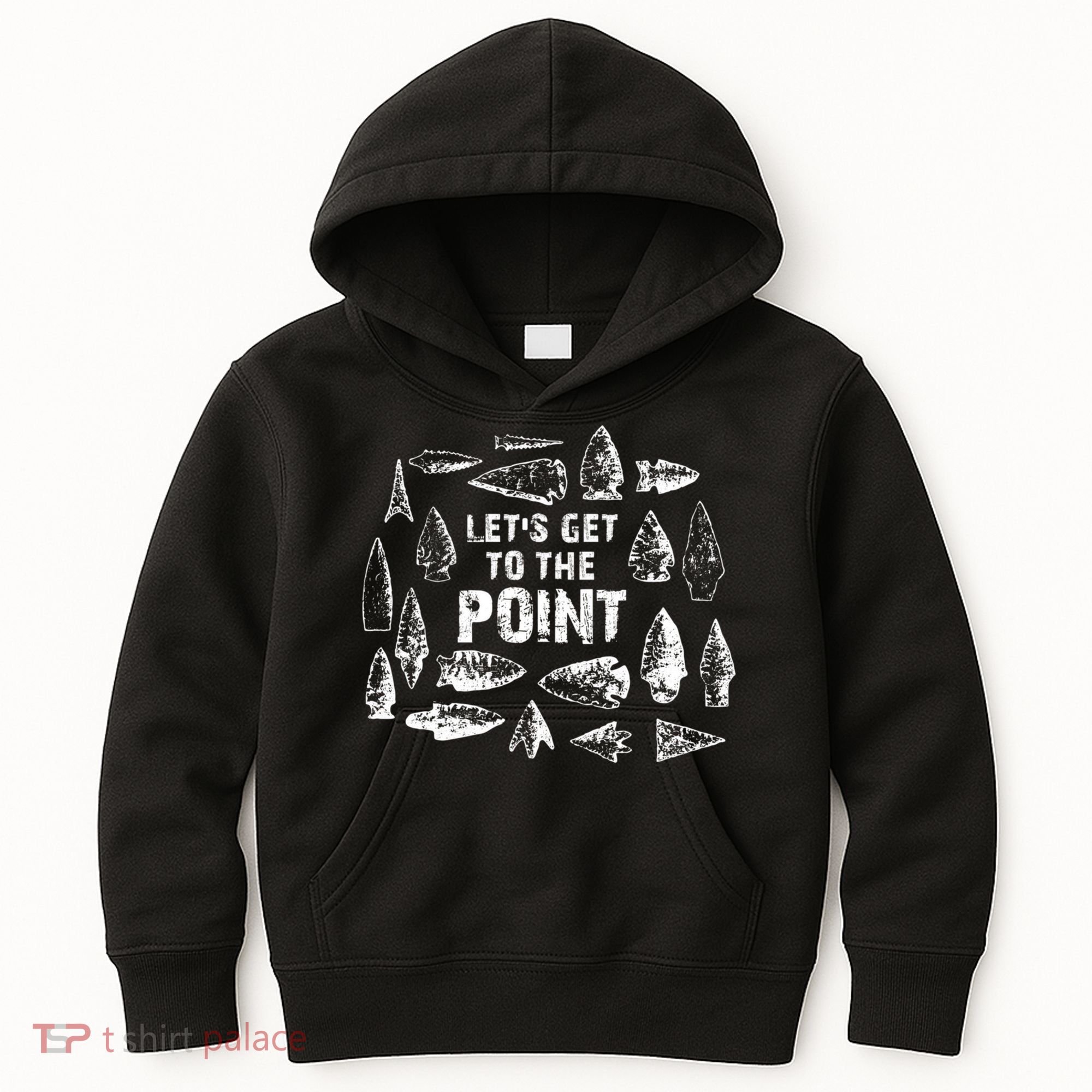 Trending Arrowhead Collector Arrowhead Native Artifact Hunting Kids Hoodie