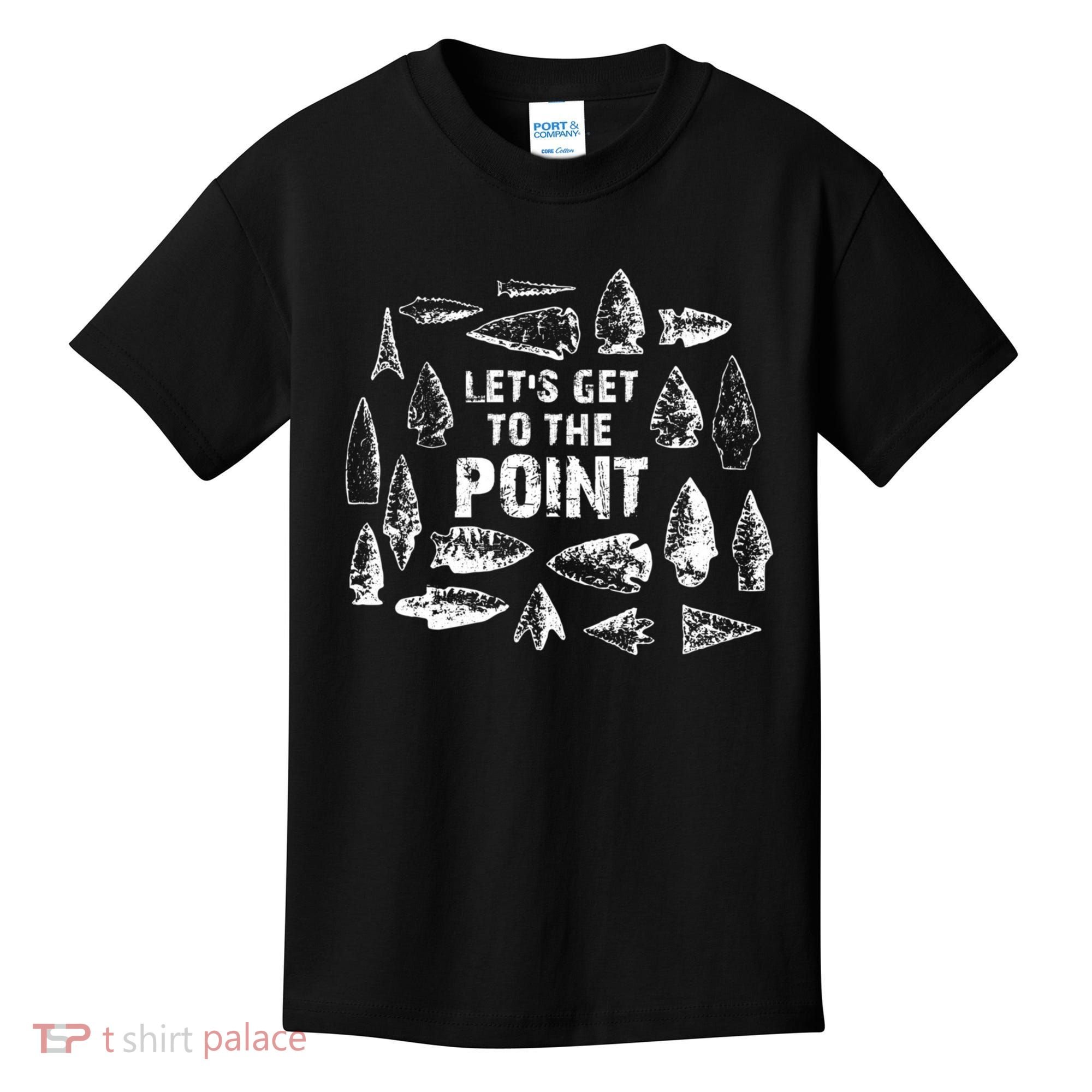 Trending Arrowhead Collector Arrowhead Native Artifact Hunting Kids T-Shirt