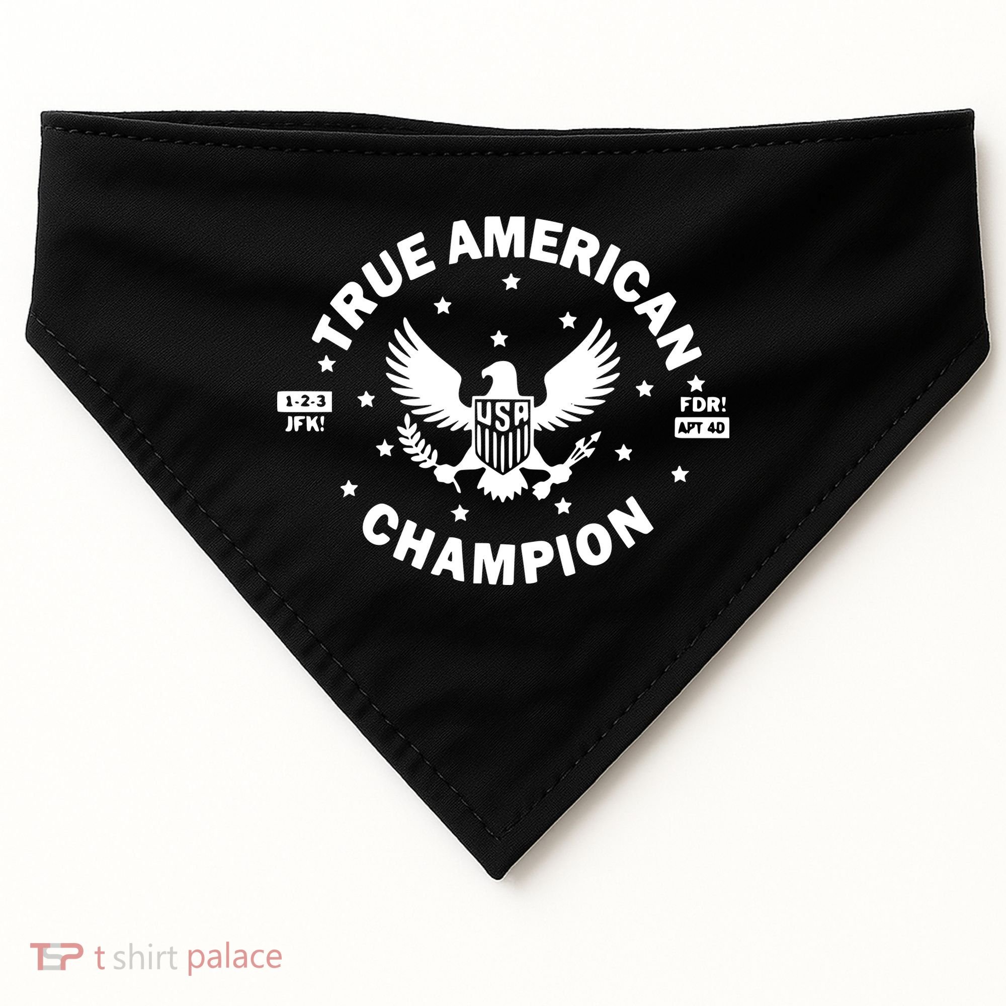 True American Champion Usa USA-Made Doggie Bandana