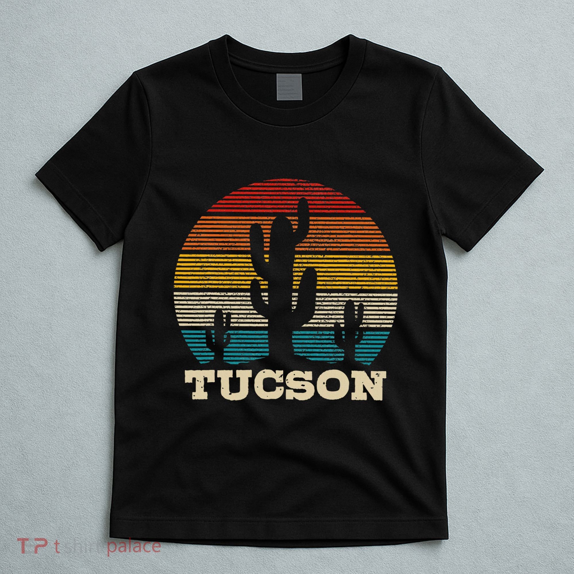 Tucson Arizona Cactus Vintage Retro Desert Souvenir Gift T-Shirt