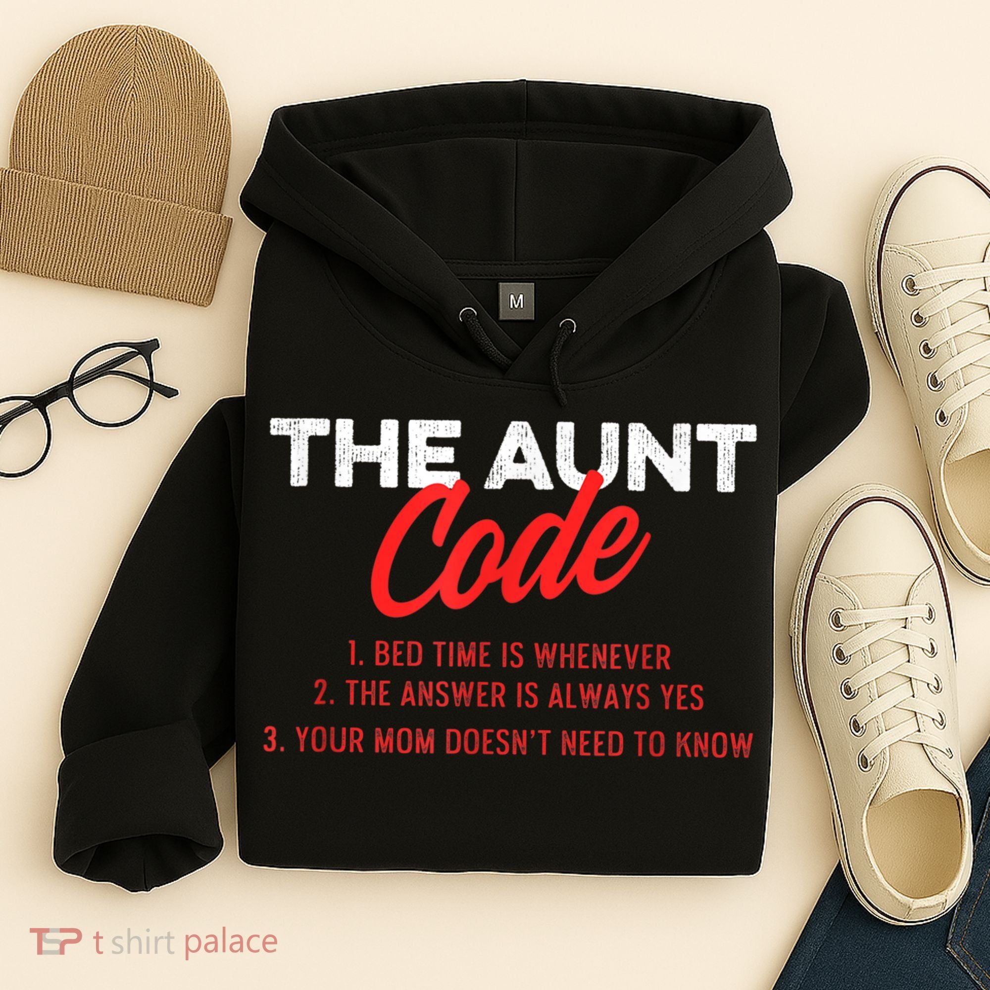 The Aunt Code Best Aunt Ever Favorite Aunt Cool Auntie Hoodie