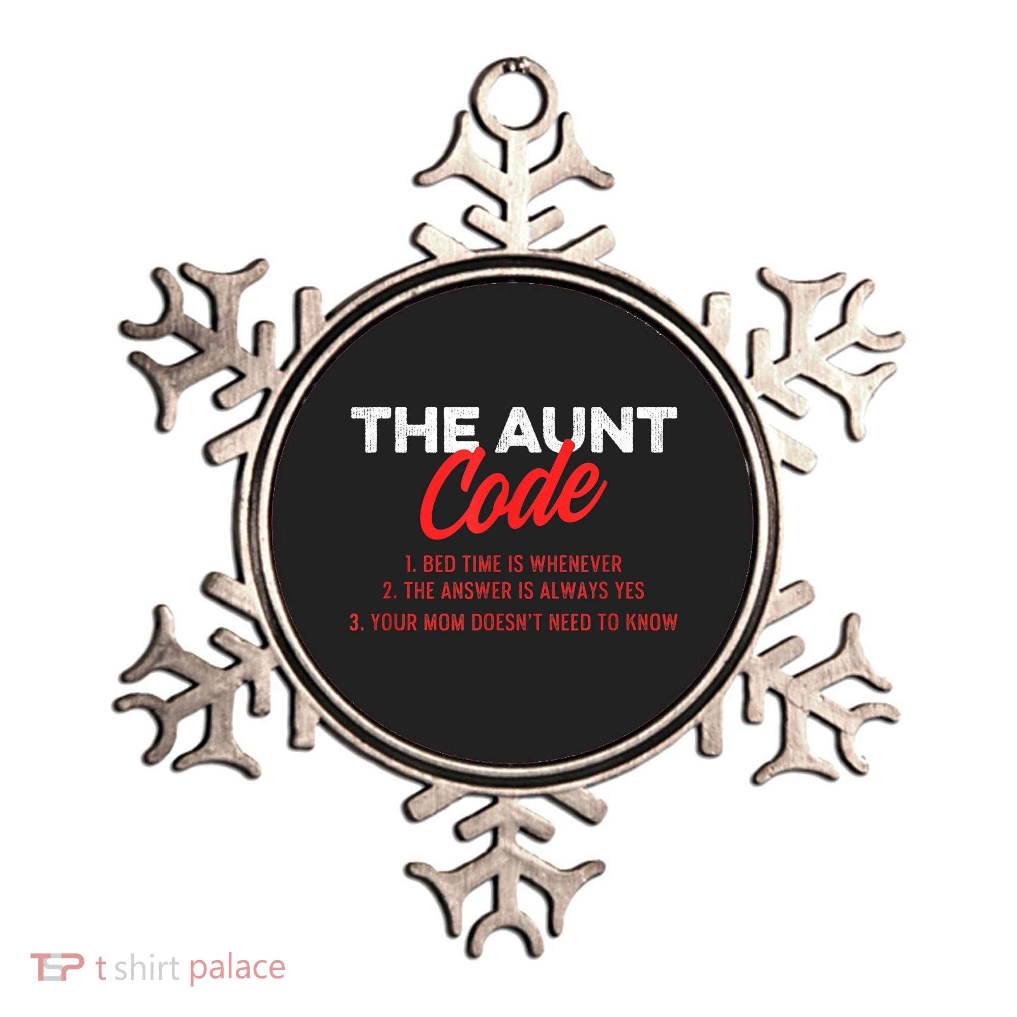The Aunt Code Best Aunt Ever Favorite Aunt Cool Auntie Ornament