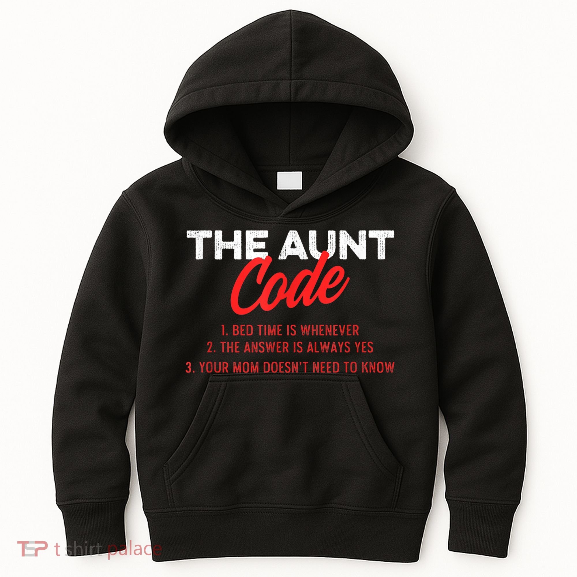 The Aunt Code Best Aunt Ever Favorite Aunt Cool Auntie Kids Hoodie