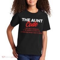 The Aunt Code Best Aunt Ever Favorite Aunt Cool Auntie Kids T-Shirt thumb 2