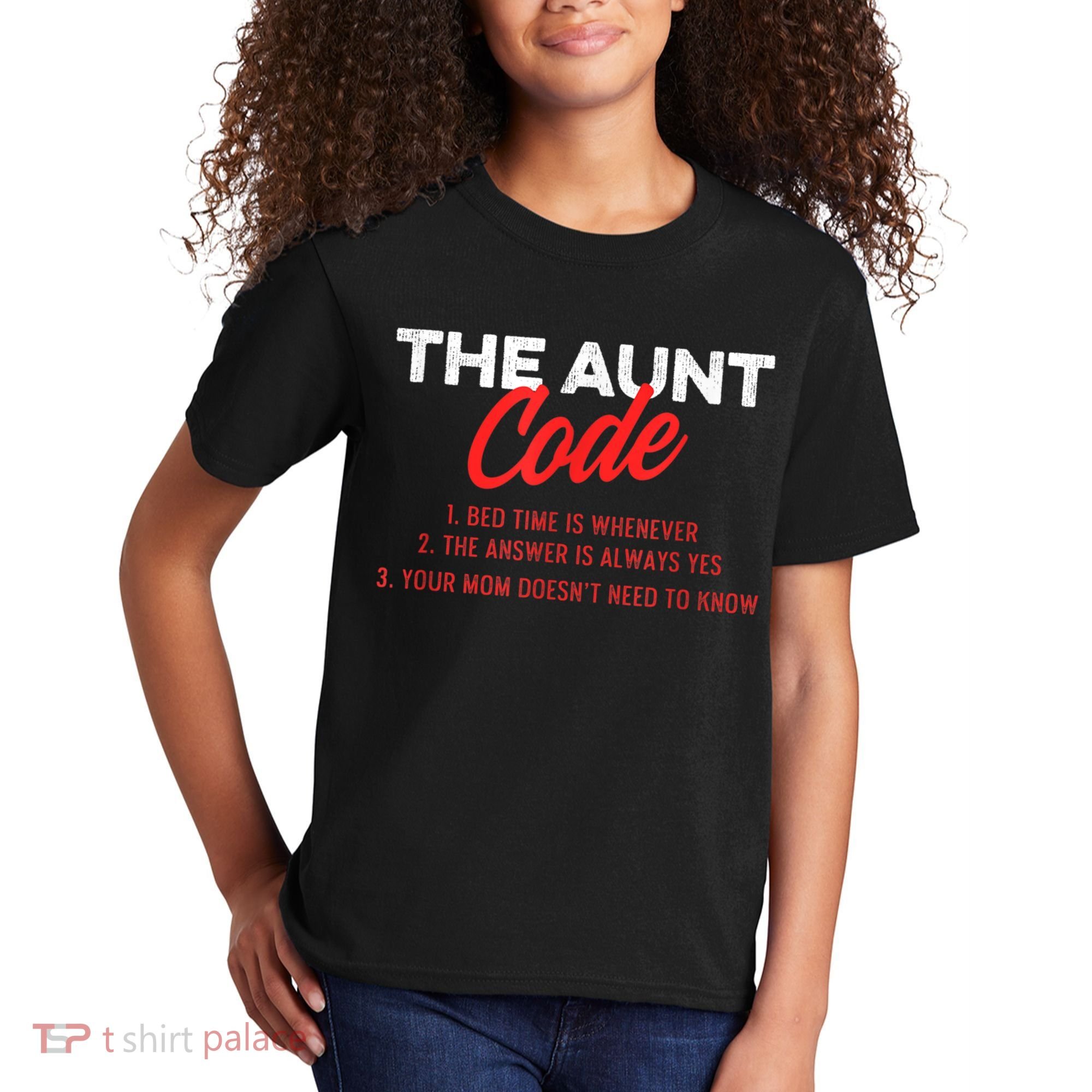 The Aunt Code Best Aunt Ever Favorite Aunt Cool Auntie Kids T-Shirt