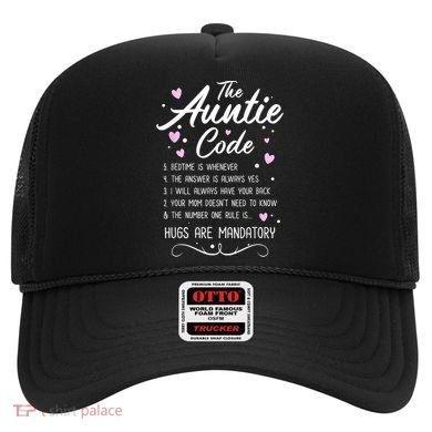 The Auntie Code Best Aunt Sister Niece Nephew Funny Hat