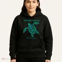 Turks And Caicos Islands Sea Turtle Souvenir Hoodie thumb 5
