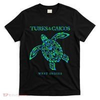 Turks And Caicos Islands Sea Turtle Souvenir T-Shirt thumb 0