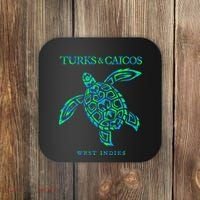 Turks And Caicos Islands Sea Turtle Souvenir Coaster thumb 0