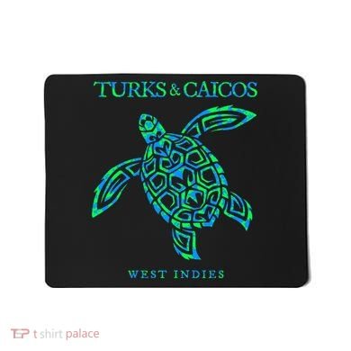 Turks And Caicos Islands Sea Turtle Souvenir Mousepad