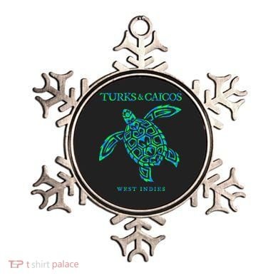 Turks And Caicos Islands Sea Turtle Souvenir Ornament
