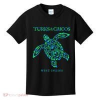 Turks And Caicos Islands Sea Turtle Souvenir Kids T-Shirt thumb 0