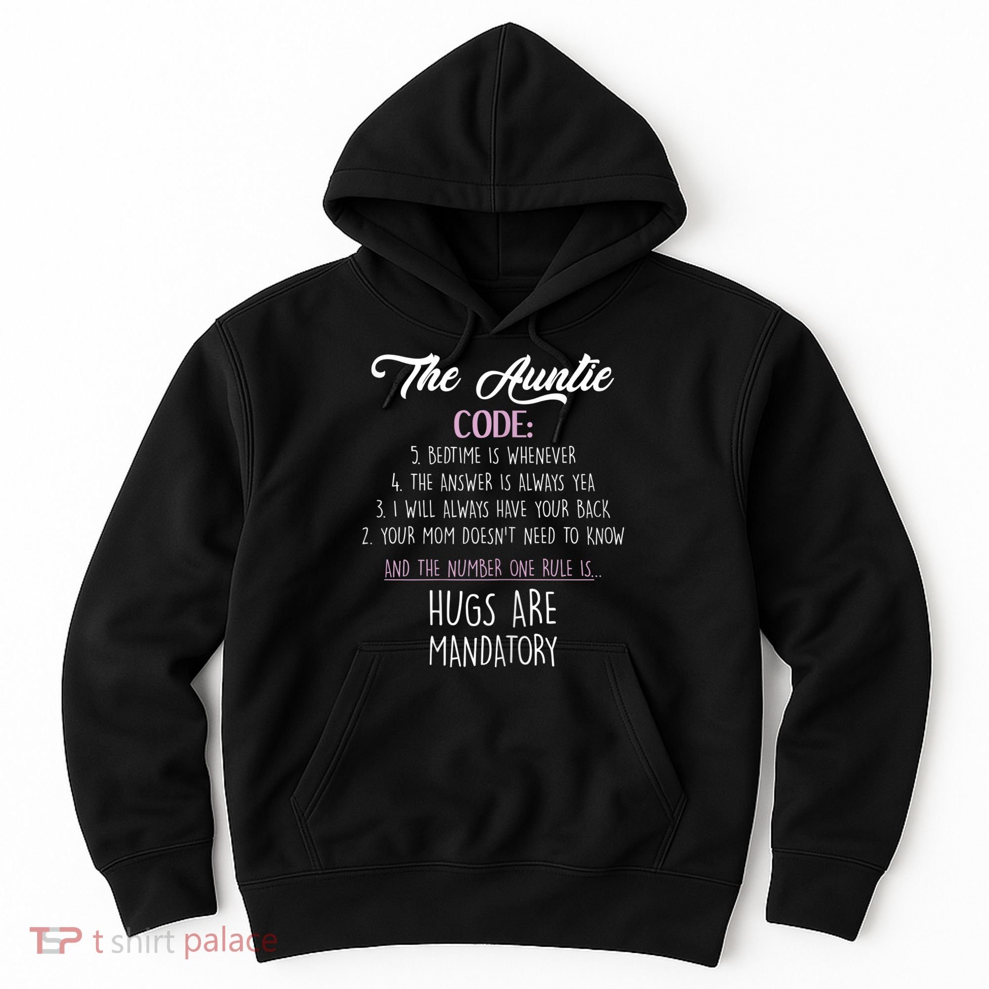 The Auntie Code Funny Aunt Hoodie