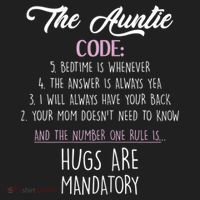 The Auntie Code Funny Aunt Beanie thumb 2