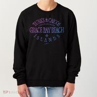 Turks And Caicos Islands Grace Bay Beach Gift Women's Sweatshirt thumb 0