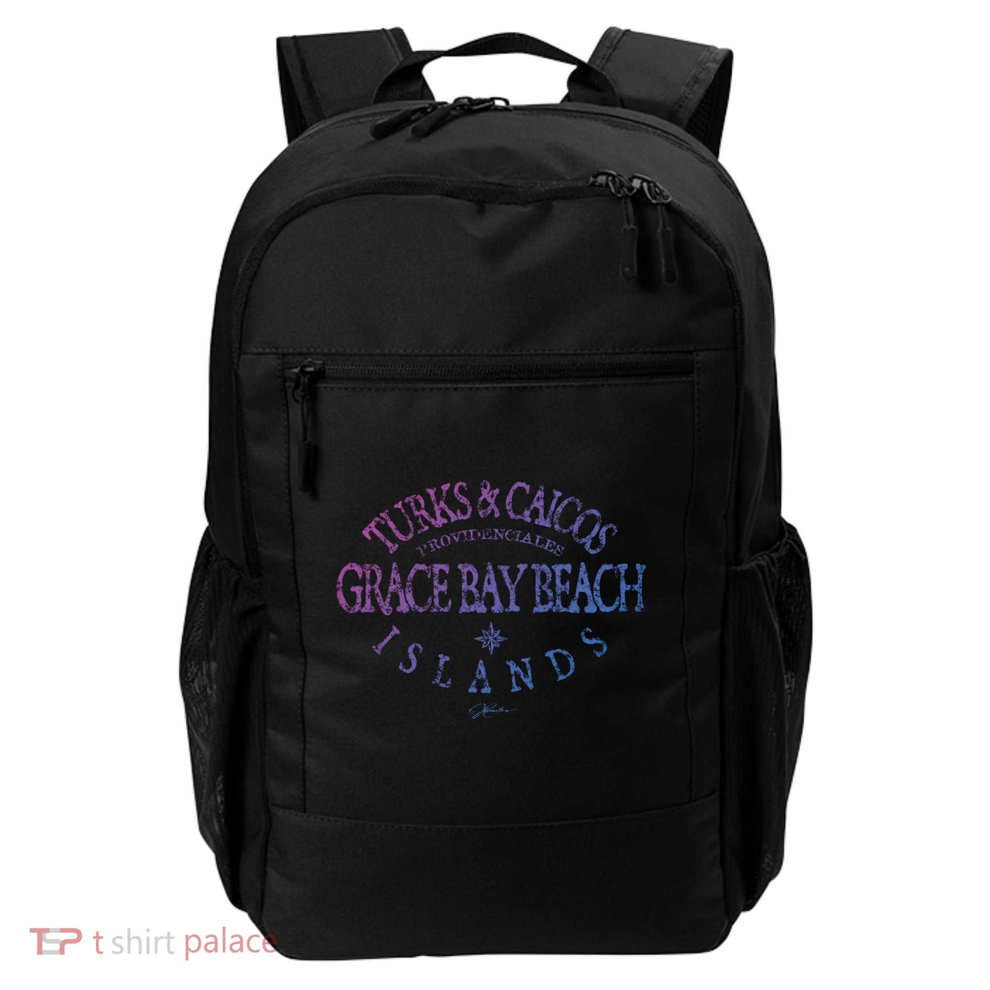 Turks And Caicos Islands Grace Bay Beach Gift Backpack
