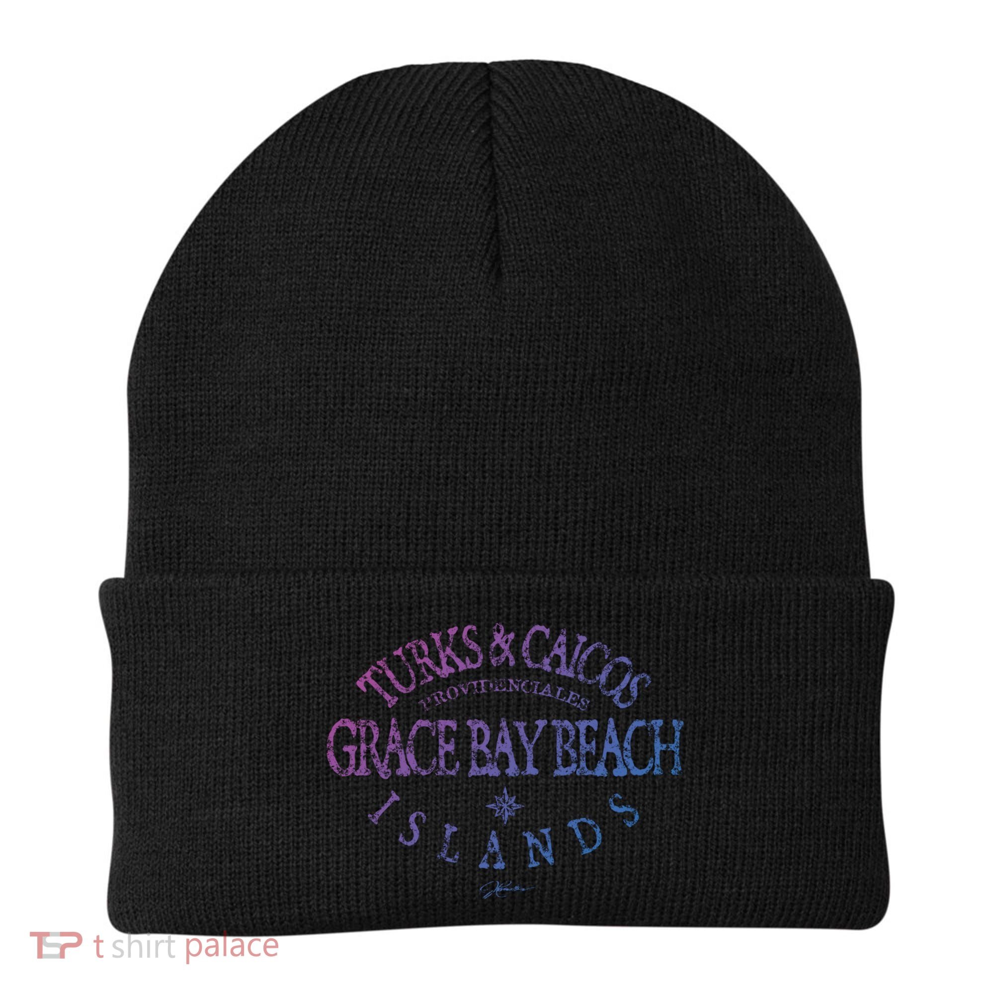 Turks And Caicos Islands Grace Bay Beach Gift Beanie