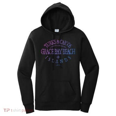 Turks And Caicos Islands Grace Bay Beach Gift Women's Hoodie