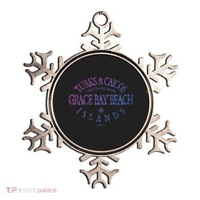 Turks And Caicos Islands Grace Bay Beach Gift Ornament