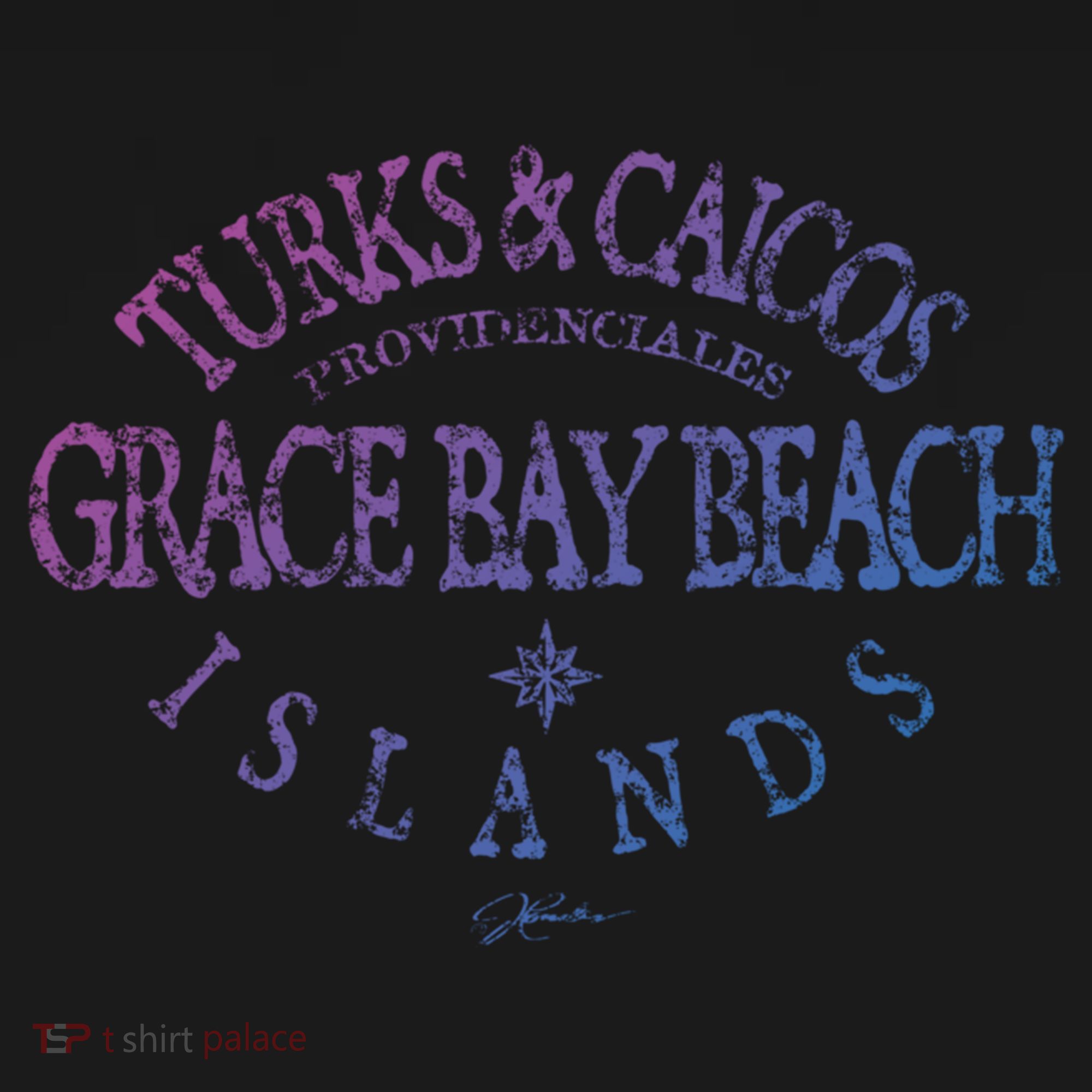 Turks And Caicos Islands Grace Bay Beach Gift Ornament