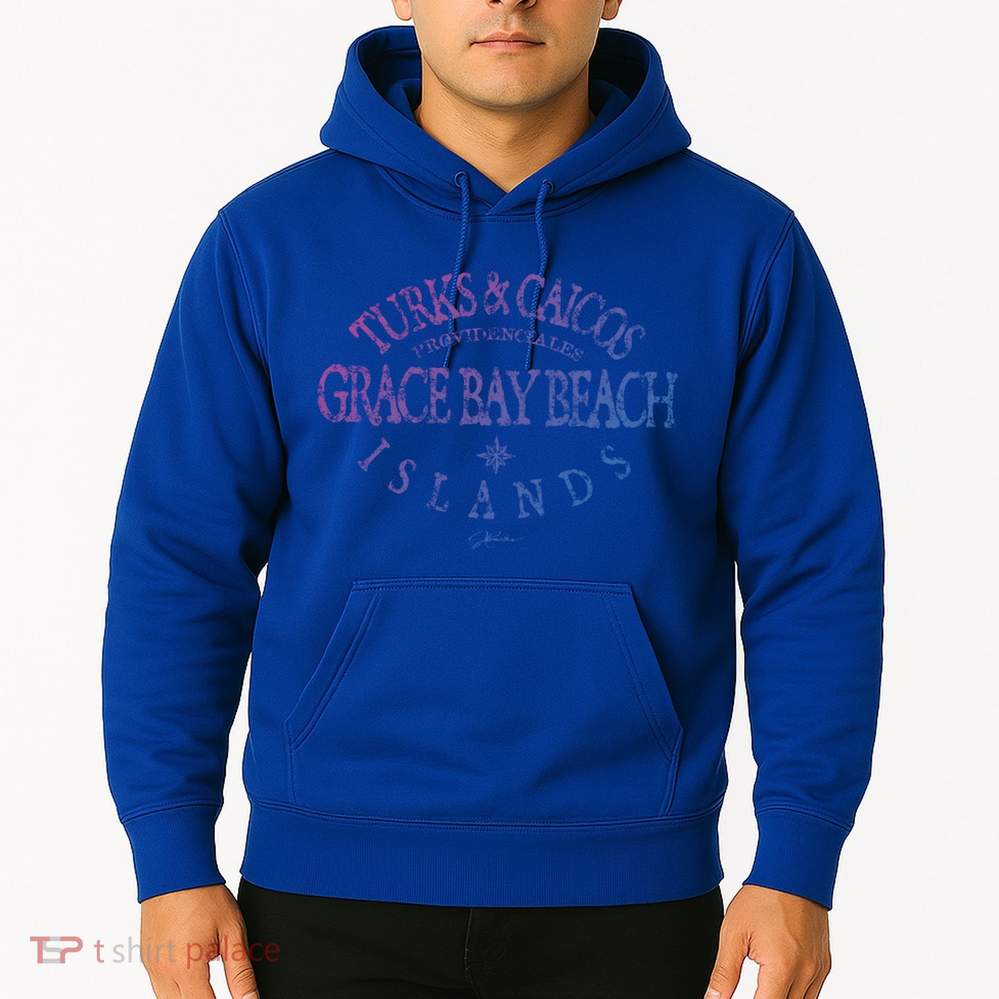 Turks And Caicos Islands Grace Bay Beach Gift Hoodie