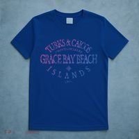 Turks And Caicos Islands Grace Bay Beach Gift T-Shirt thumb 5