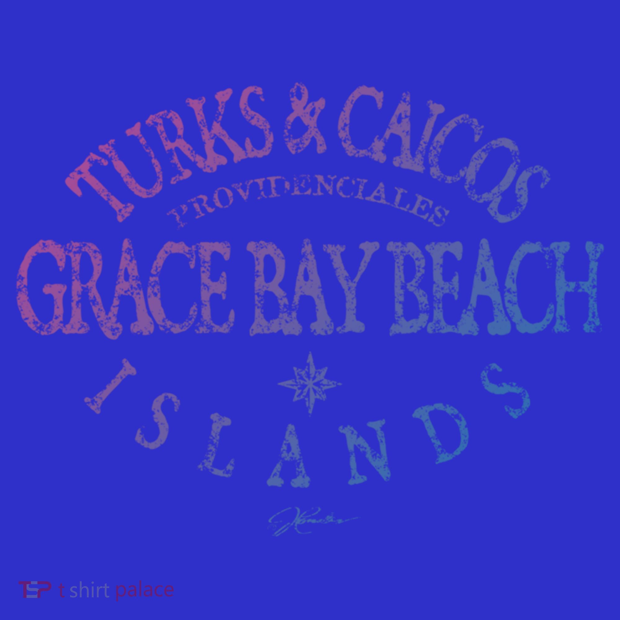 Turks And Caicos Islands Grace Bay Beach Gift Coaster