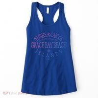Turks And Caicos Islands Grace Bay Beach Gift Women's Tank Top thumb 0