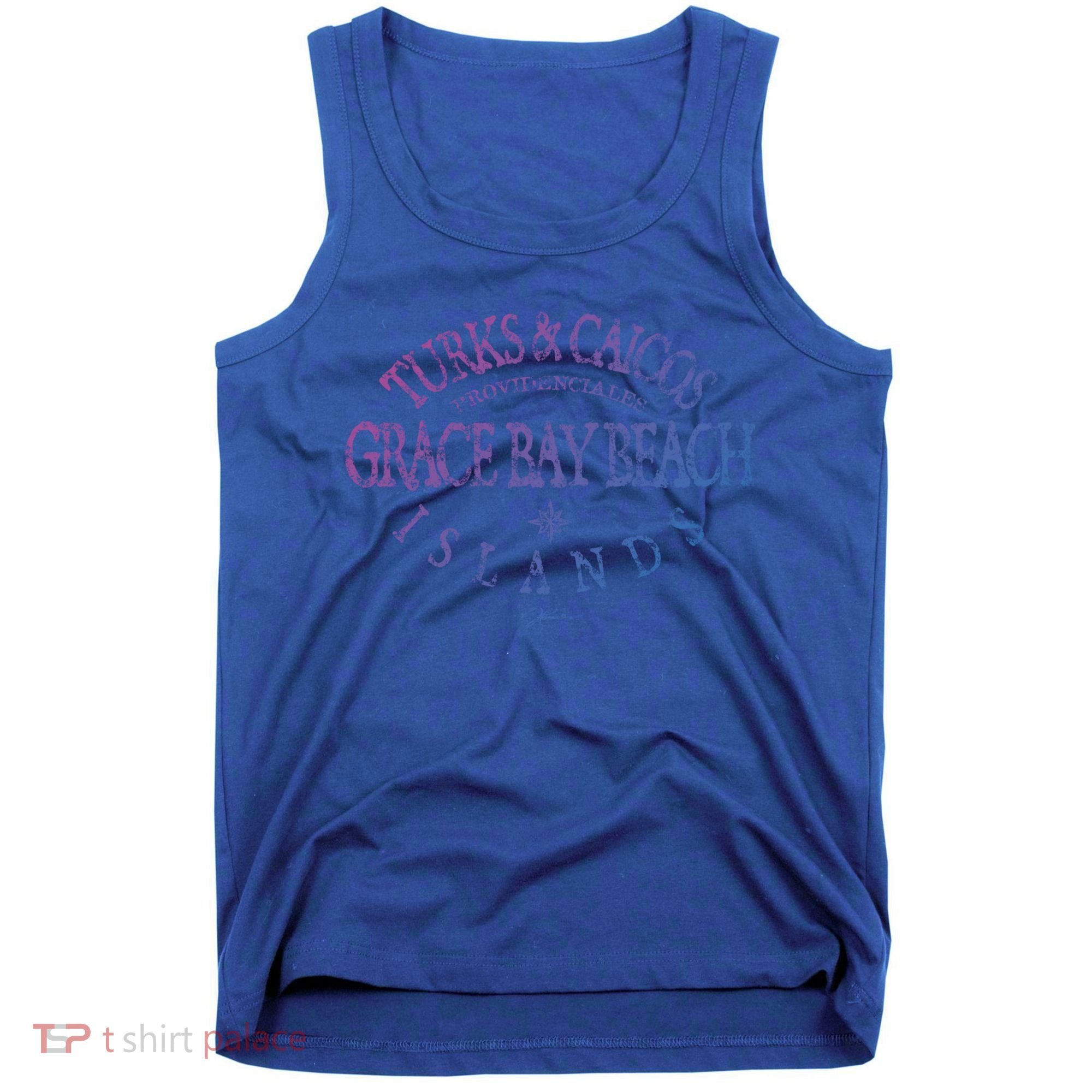 Turks And Caicos Islands Grace Bay Beach Gift Tank Top