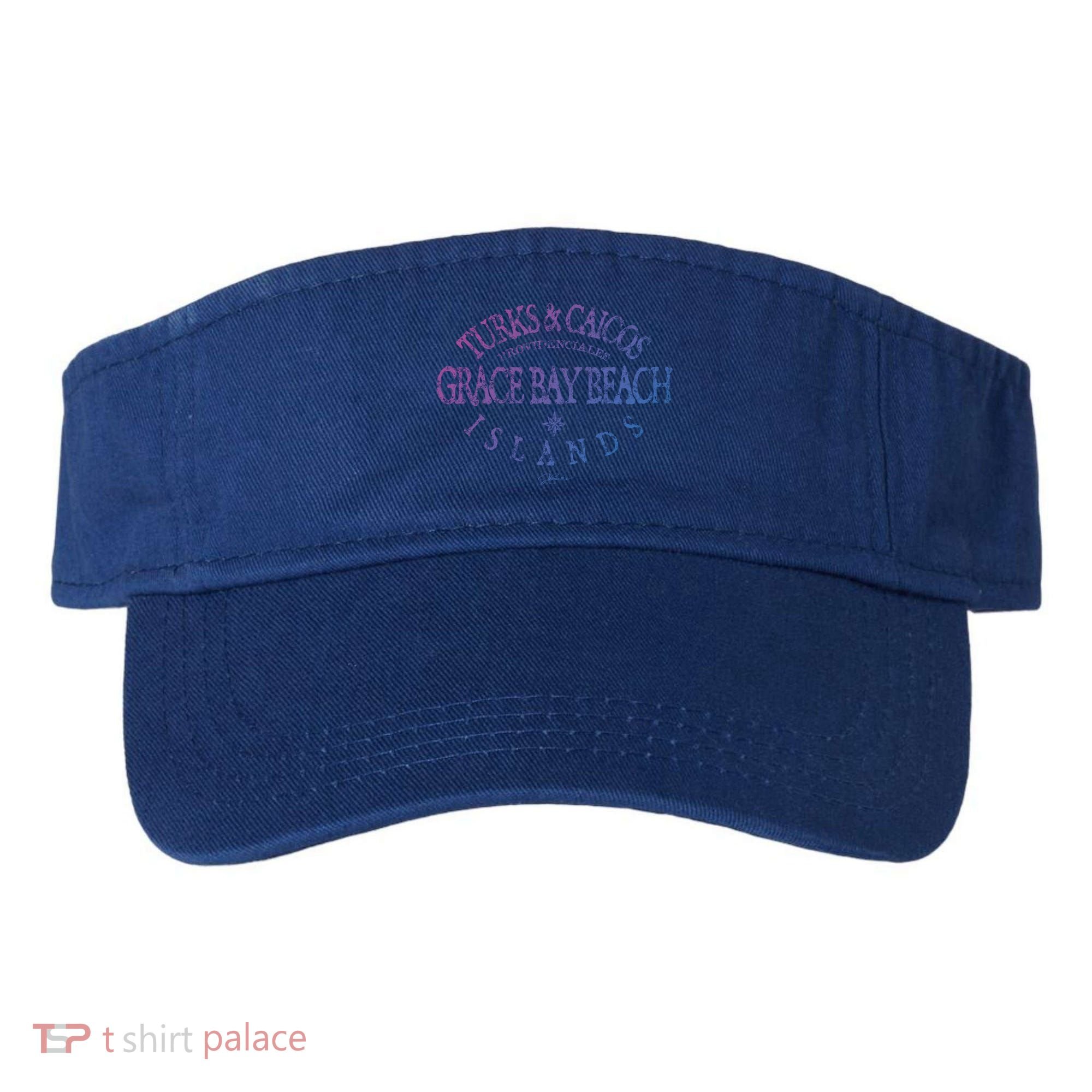 Turks And Caicos Islands Grace Bay Beach Gift Visor