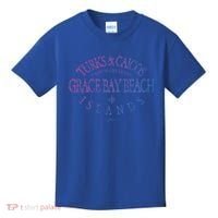 Turks And Caicos Islands Grace Bay Beach Gift Kids T-Shirt thumb 0