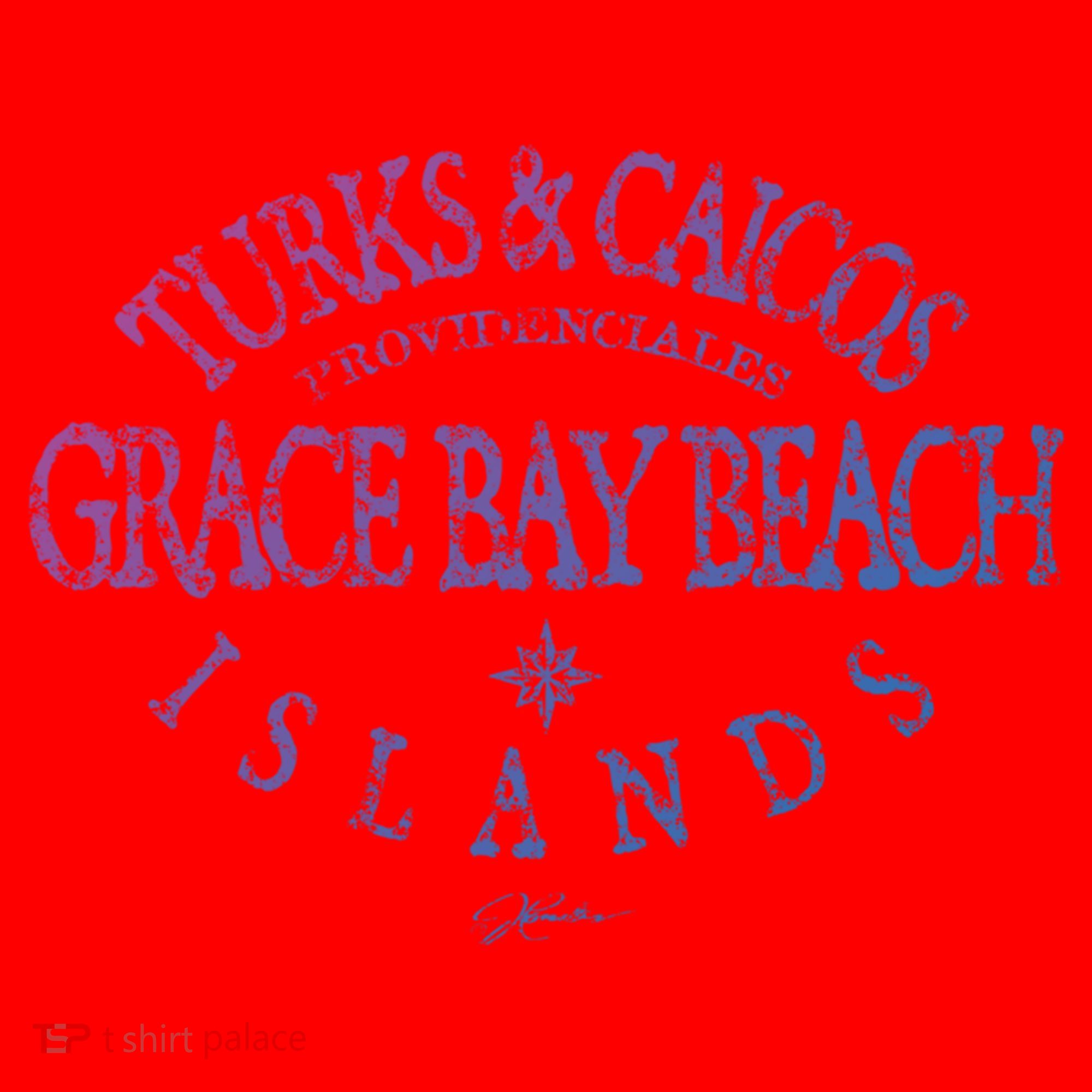 Turks And Caicos Islands Grace Bay Beach Gift Santa Hat