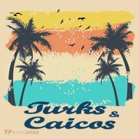 Turks And Caicos Palms Beach Caribbean Islands Souvenir Gift Tote Bag thumb 4
