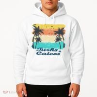 Turks And Caicos Palms Beach Caribbean Islands Souvenir Gift Hoodie thumb 2