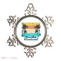 Turks And Caicos Palms Beach Caribbean Islands Souvenir Gift Ornament thumb 0